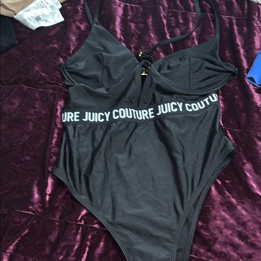 Juicy Couture Black Bodysuit